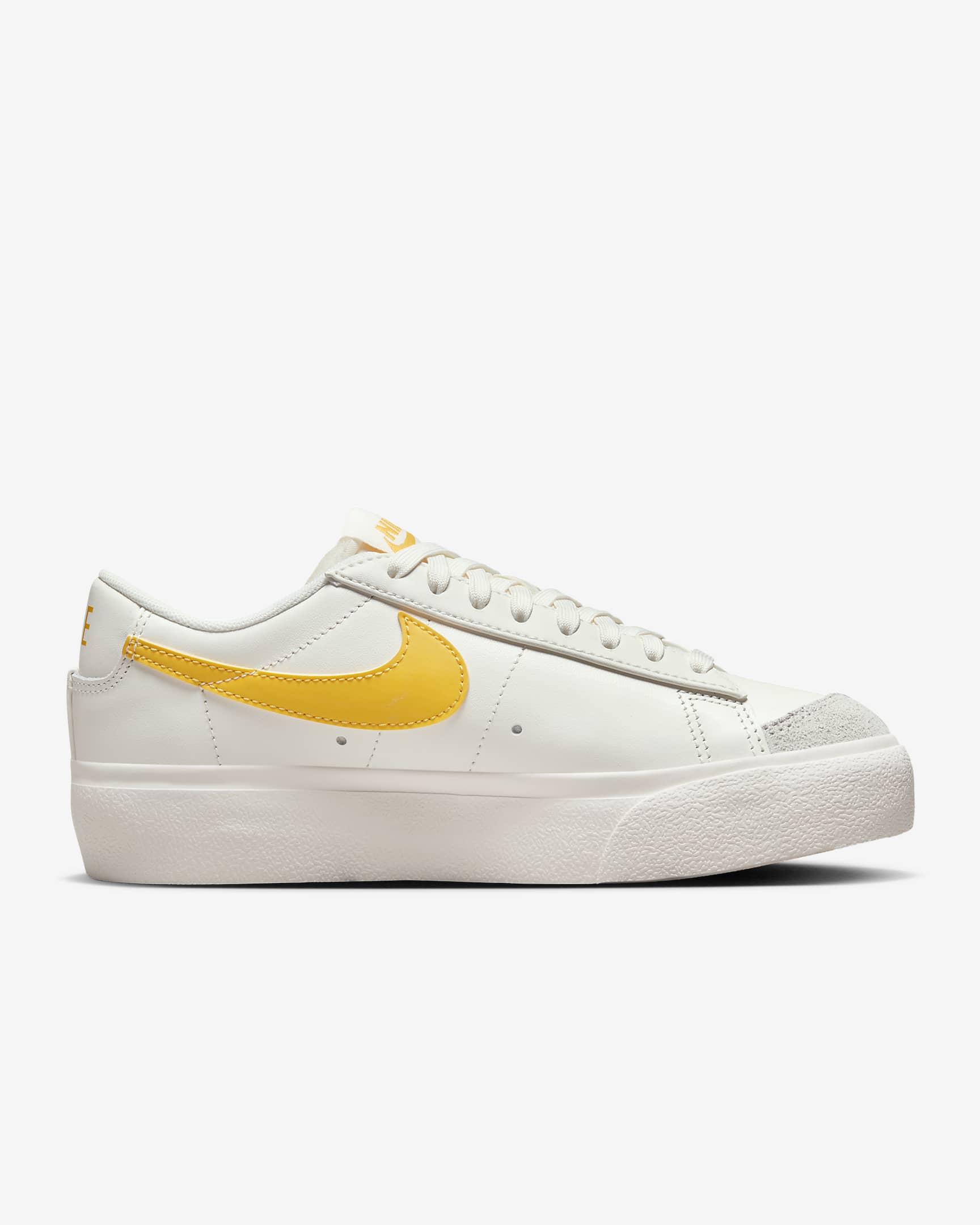 Tenis Nike Blazer Low Platform Mujer Amarillo Match Originals