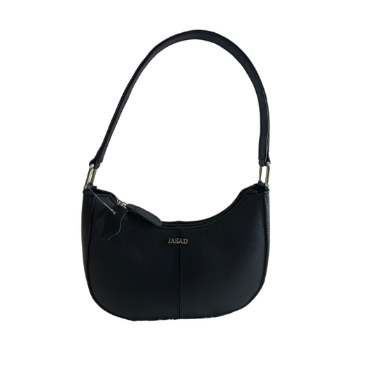 Bolsa Baguette Piel Genuina - Negro