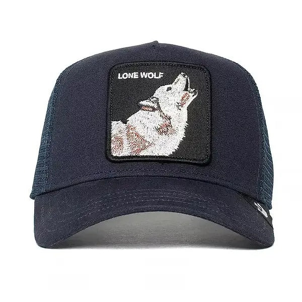 Gorra Goorin Bros Lone Wold Lobo - Azul