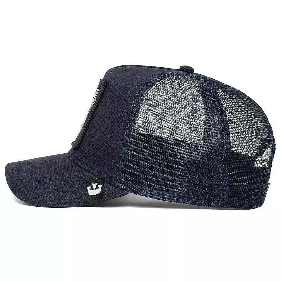 Gorra Goorin Bros Lone Wold Lobo - Azul