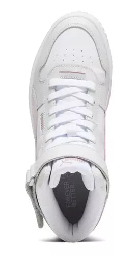 Tenis Puma Carina Street Mid - Blanco / Rosa