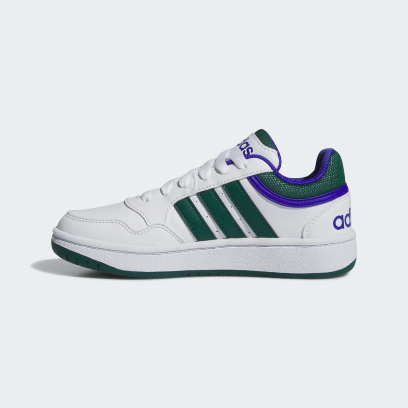 Tenis Adidas Hoops Niño - Blanco