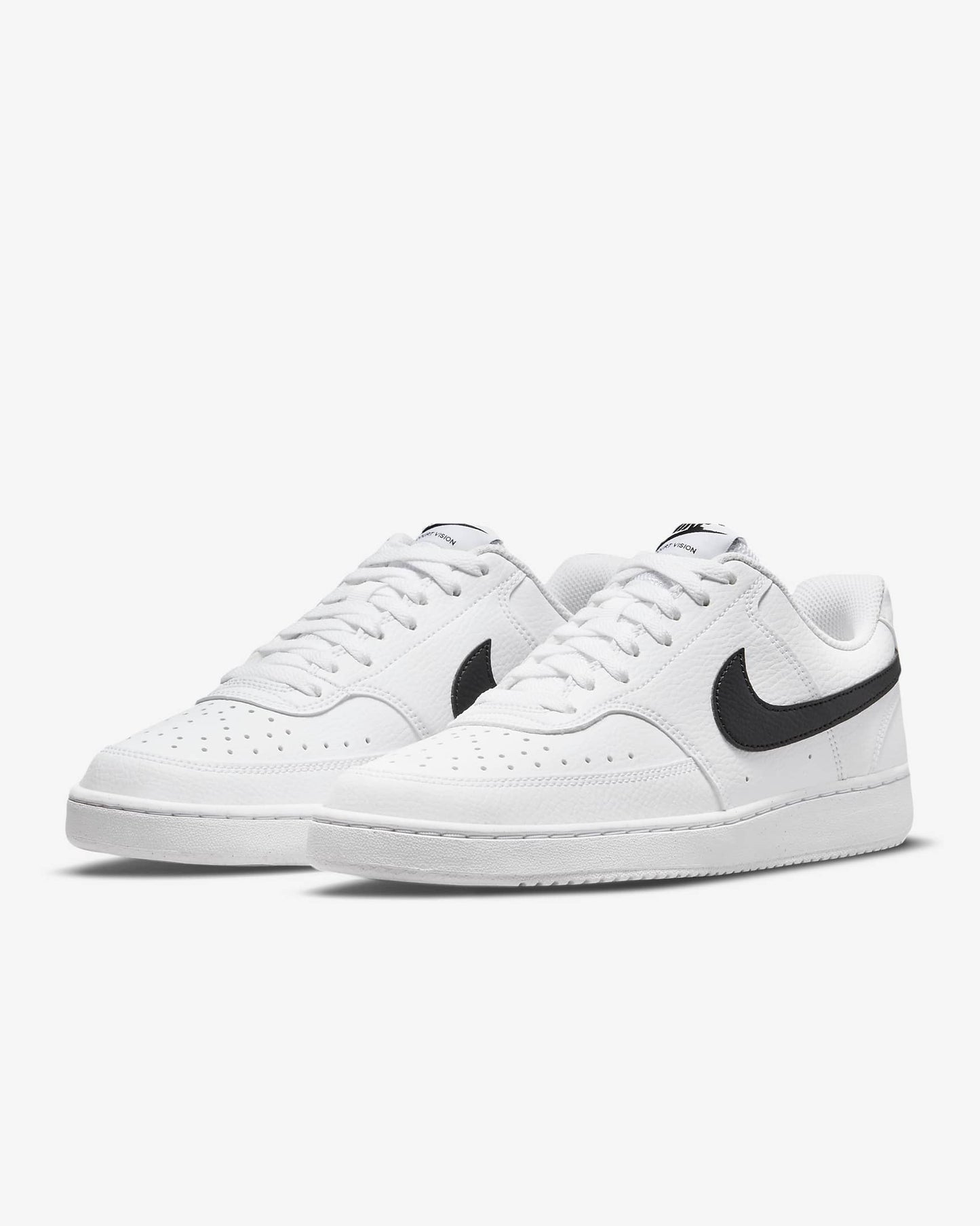 Tenis Nike Court Vision Low Next Nature - Blanco/Negro