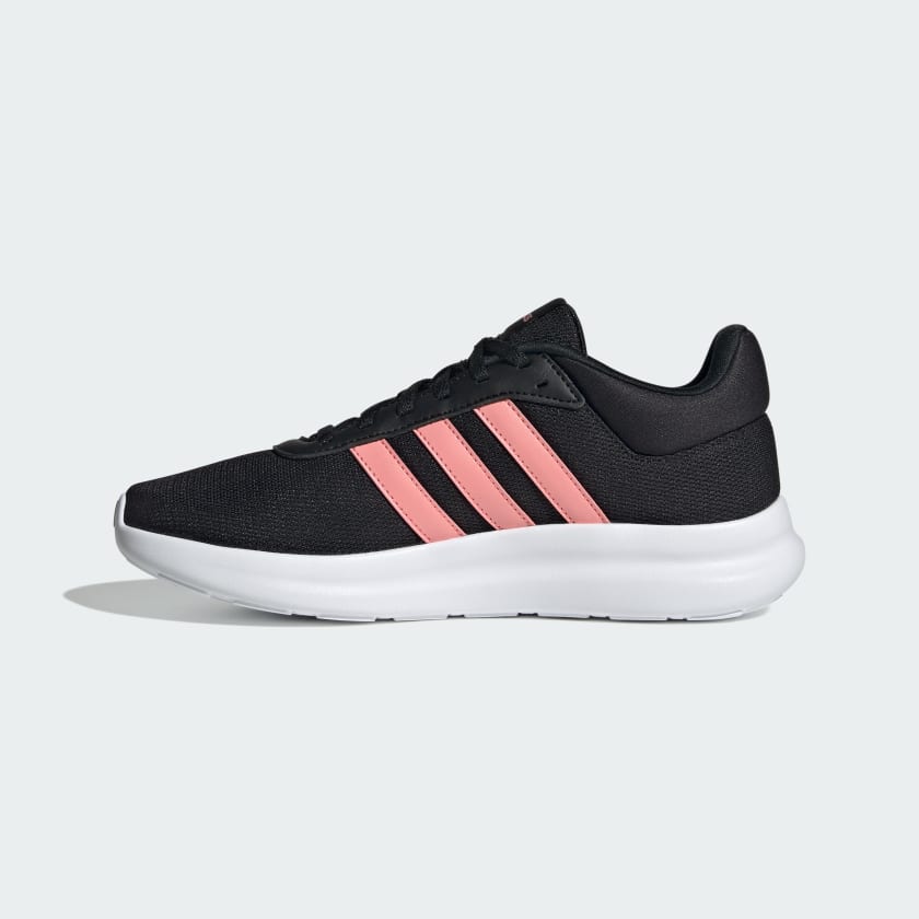 Tenis Adidas Lite Racer 4.0 - Negro/Rosa