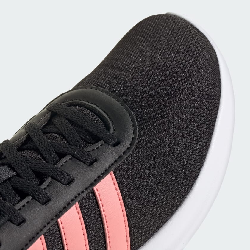 Tenis Adidas Lite Racer 4.0 - Negro/Rosa